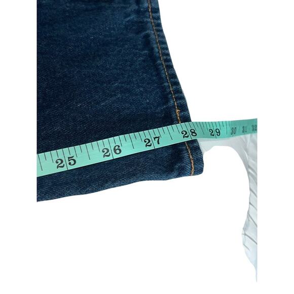 Levi’s Premium 501 ‘93 Men’s Size 29x30 Dark Wash Straight Leg Button Fly - Picture 10 of 10